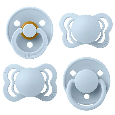 BIBS Try-It Collection Symmetrical Pacifier (4) 0-6m