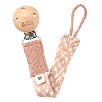 Pacifier Clip Paci Braid - Blush Ivory