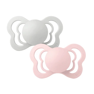 Couture Anatomical Pacifier 6-18m (2) - Haze / Blossom (Size 2)