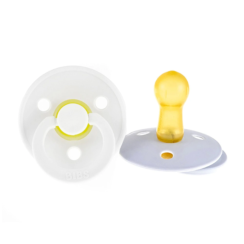 Suce Bibs 6-18mois Paquet de 2 - Bleu / Blanc (Grandeur 2)