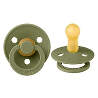 Pacifier Bibs 6-18m Set of 2 - Olive (Size 2)