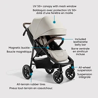 City Mini® Air Lightweight Stroller - Frosted Ivory