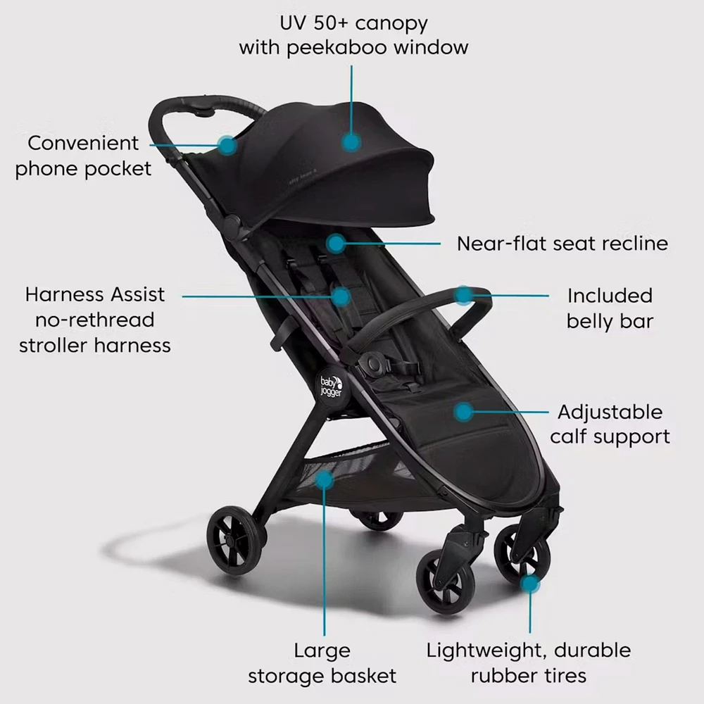 City tour™ 2 Eco Stroller - Black