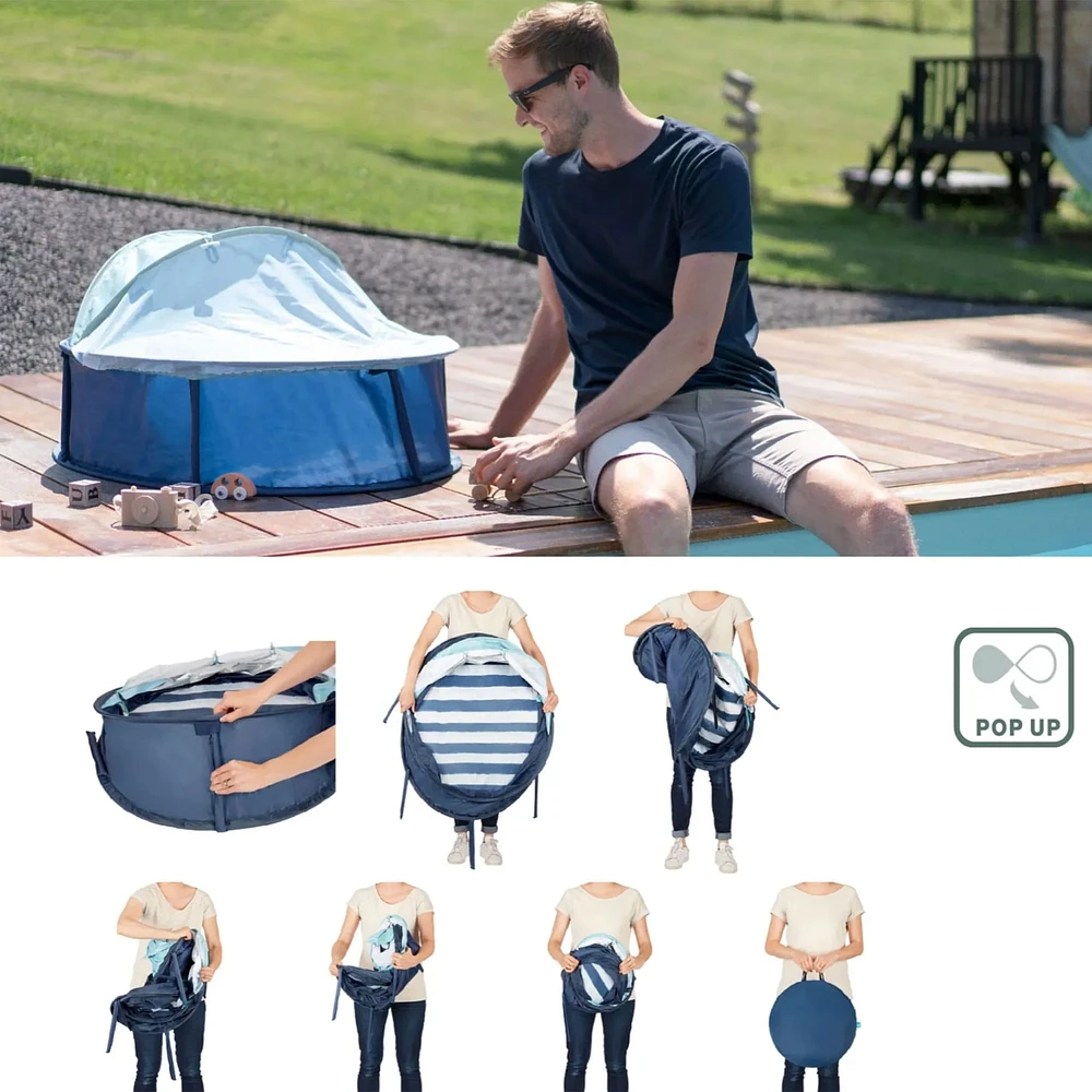 Tente Anti-UV / Anti-Moustique Babyni - Marinière