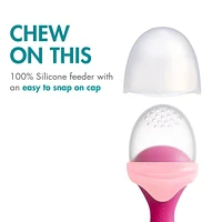 Pulp Silicone Feeder - Pink