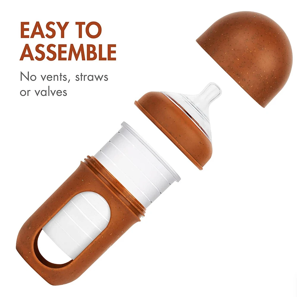 Bouteilles en Silicone Nursh 8oz Paquet de 3