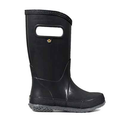 Botte de Pluie Unie Noire Pointures 7-6