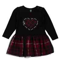 Magic Plaid Dress 6-24m