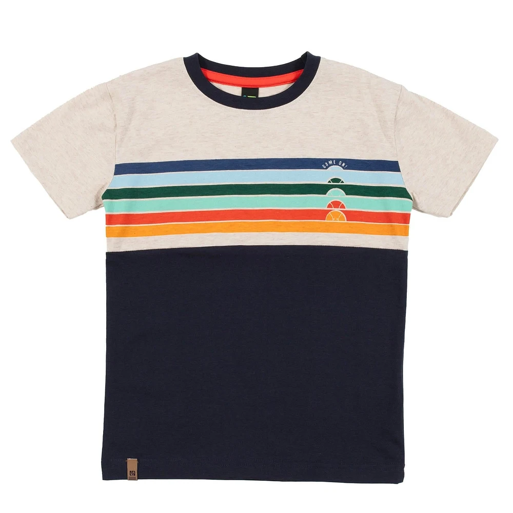 T-Shirt Bloc Match 2-12ans