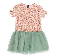 Robe Fleurs Coccinelle 2-12ans