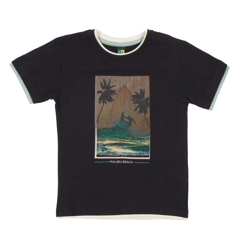 T-Shirt Palmiers Vacances 2-12ans