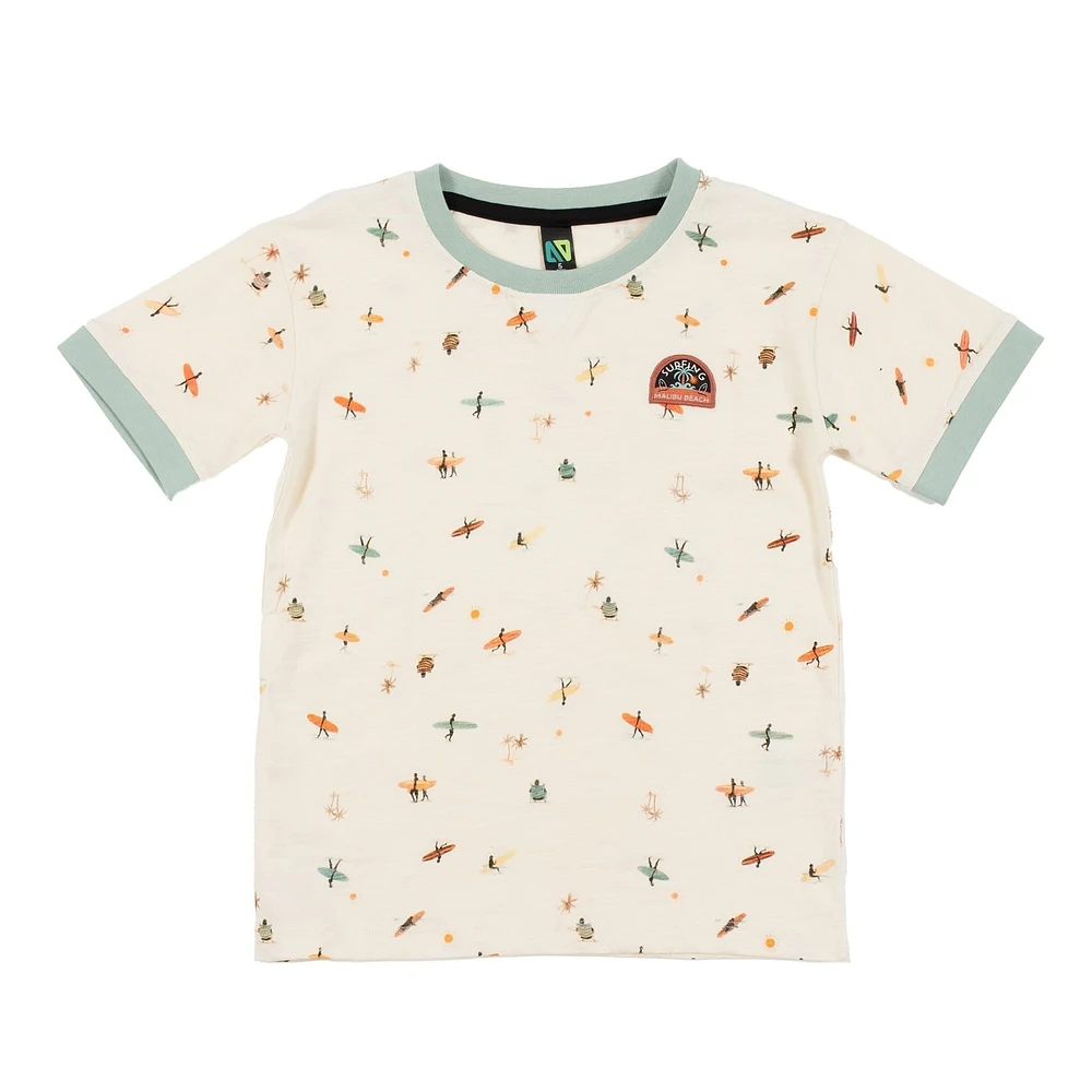 T-shirt Imprimé Vacances 2-12ans