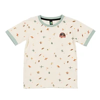 T-shirt Imprimé Vacances 2-12ans