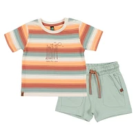 Ensemble Short Vague 6-24mois