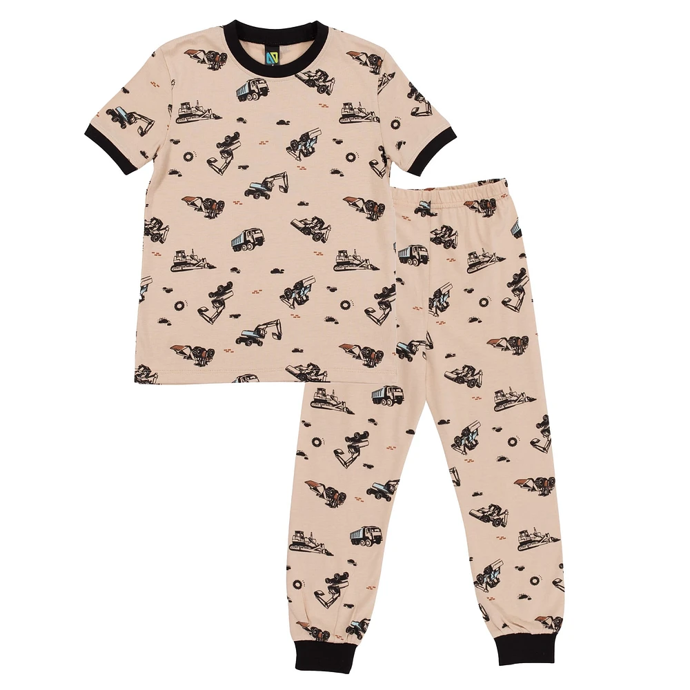 Construction Pajamas 2-12y