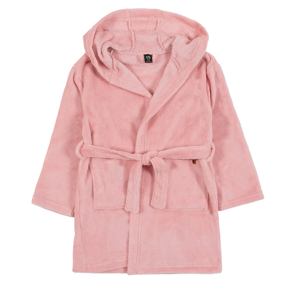 Solid Dressing Gown 2-14y