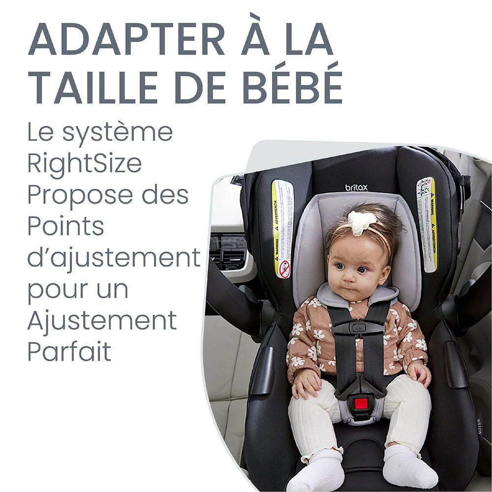 Britax Willow™ Brook™ Travel System - Onyx Glacier