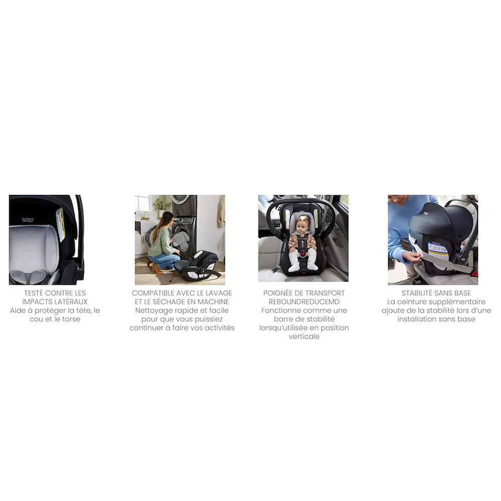 Britax Willow™ Brook™ Travel System - Onyx Glacier