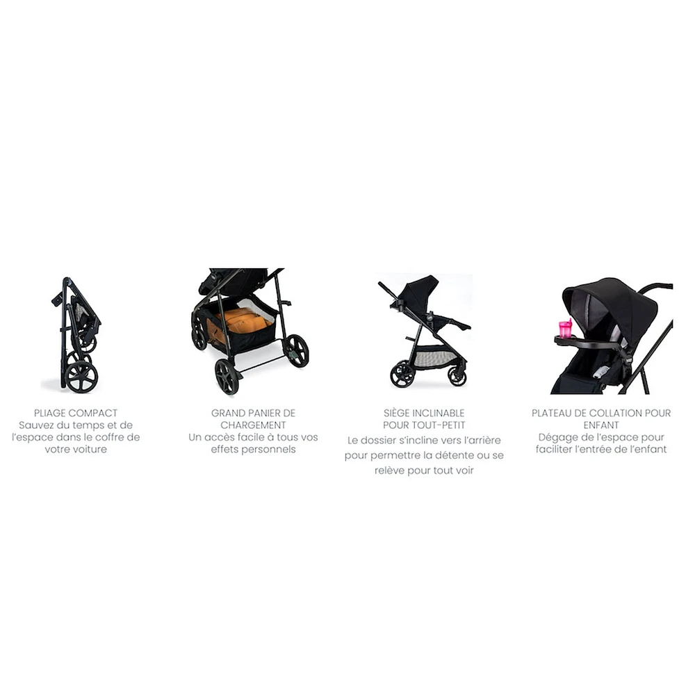 Britax Willow™ Brook™ Travel System - Onyx Glacier