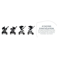 Britax Willow™ Brook™ Travel System - Onyx Glacier