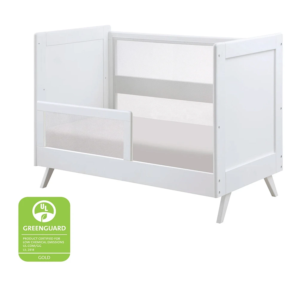 Option de jour pour Couchette Convertible Breathable™ Mesh 3-in-1 - Blanc