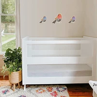 Couchette Convertible Breathable™ Mesh 3-in-1 - Blanc