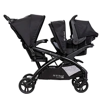 Poussette Sit N' Stand® Double 2.0 - Noir Dash