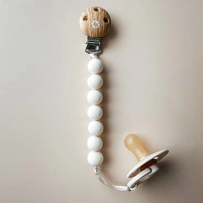 Attache-Suce Lune Bois Blanc C
