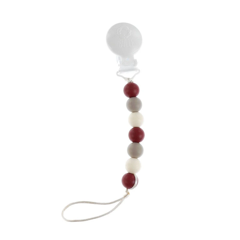 Pacifier-suce Red Taupe Ivory