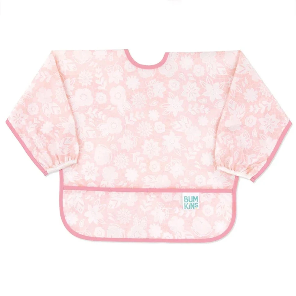 Lace Sleeved Bib 6-24M
