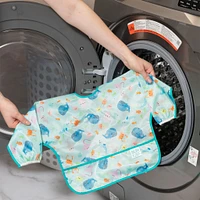 Sleeved Bib 6-24m - Happy Camper