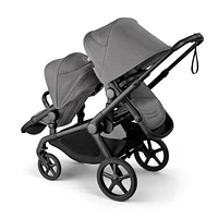 Kangaroo Sibling Seat  -  Black/Moon Grey
