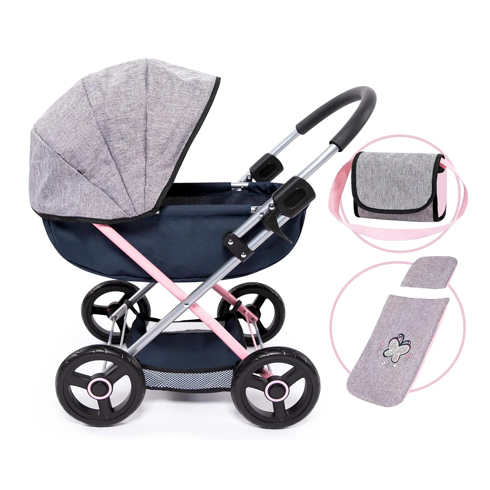 Dolls Pram Cosy Stroller