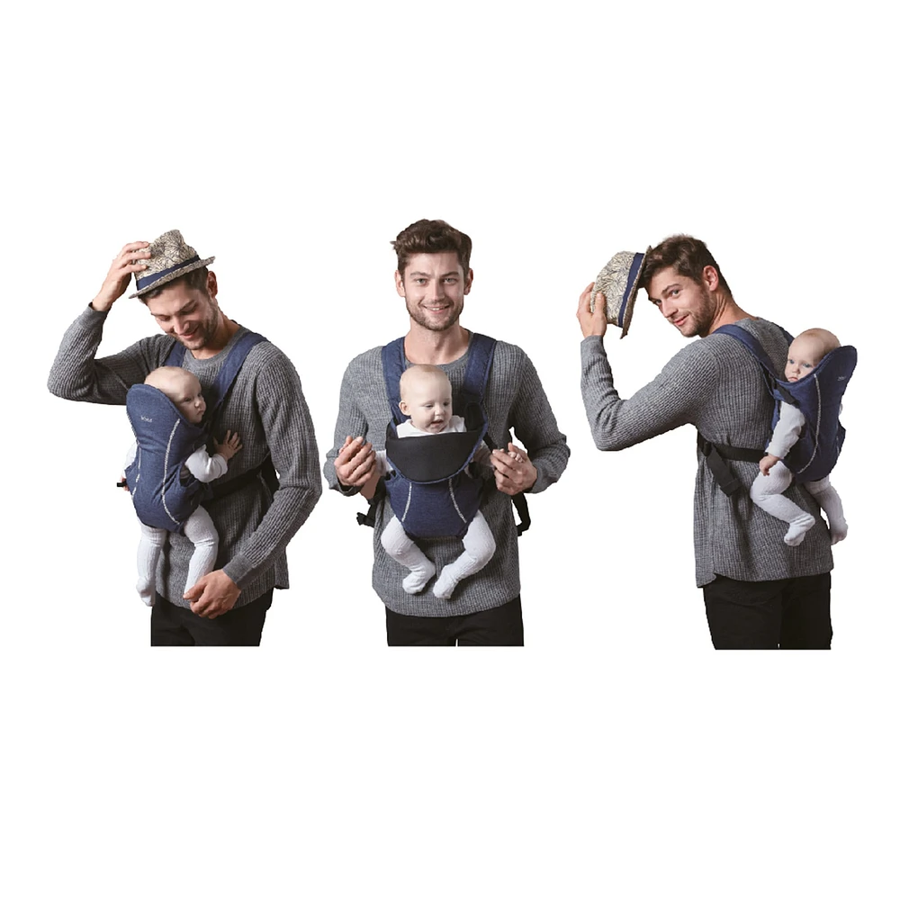 Porte Bébé 3 positions Ergonomique - Marine