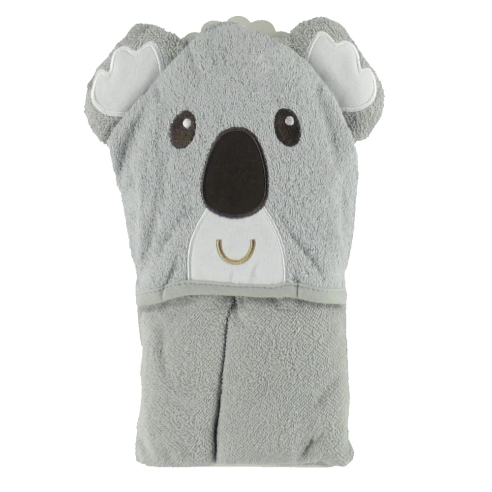 Serviette à Capuchon - Koala Gris