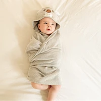 Serviette à Capuchon - Koala Gris