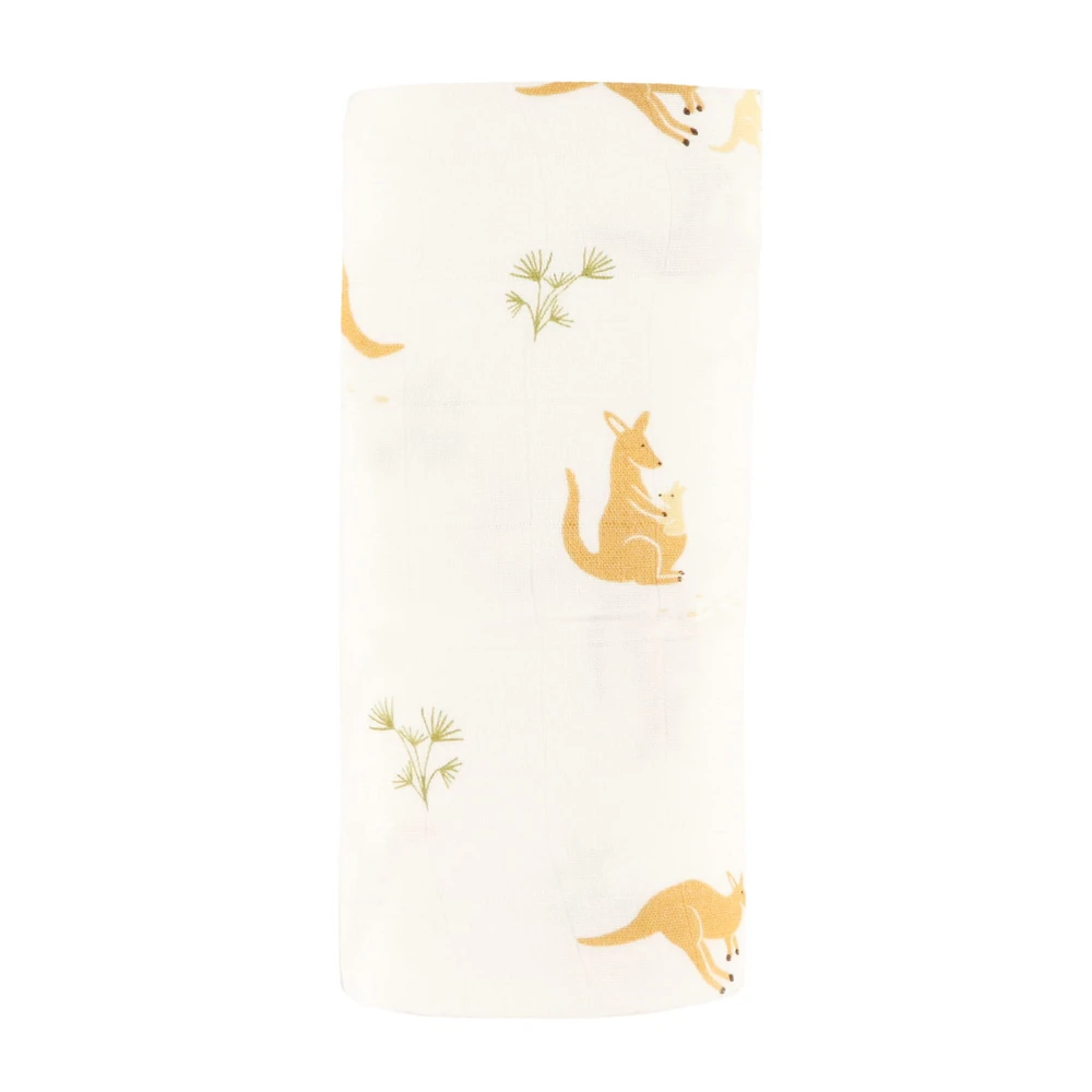 Muslin Blanket Bamboo - Kangaroo