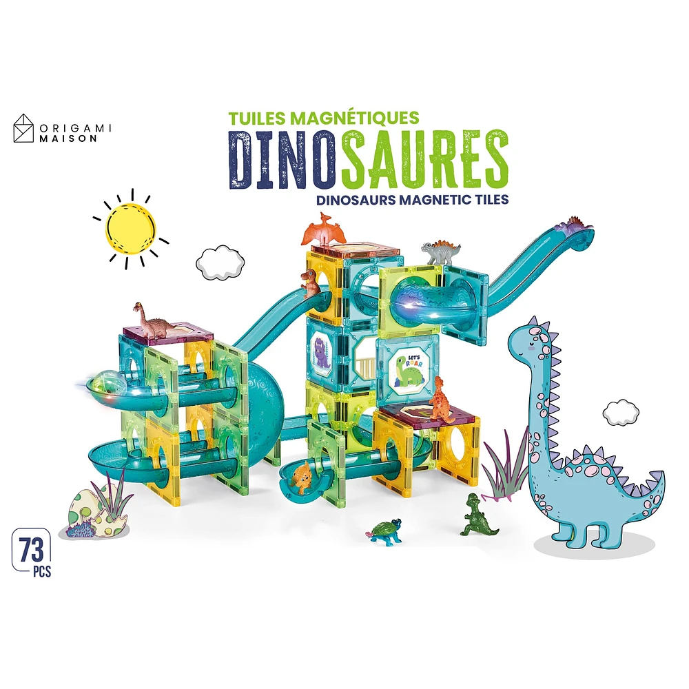 Magnetic Tiles Dinosaures