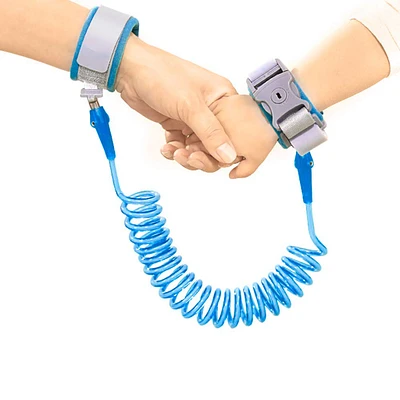 Safety Bracelet with Key - Blue