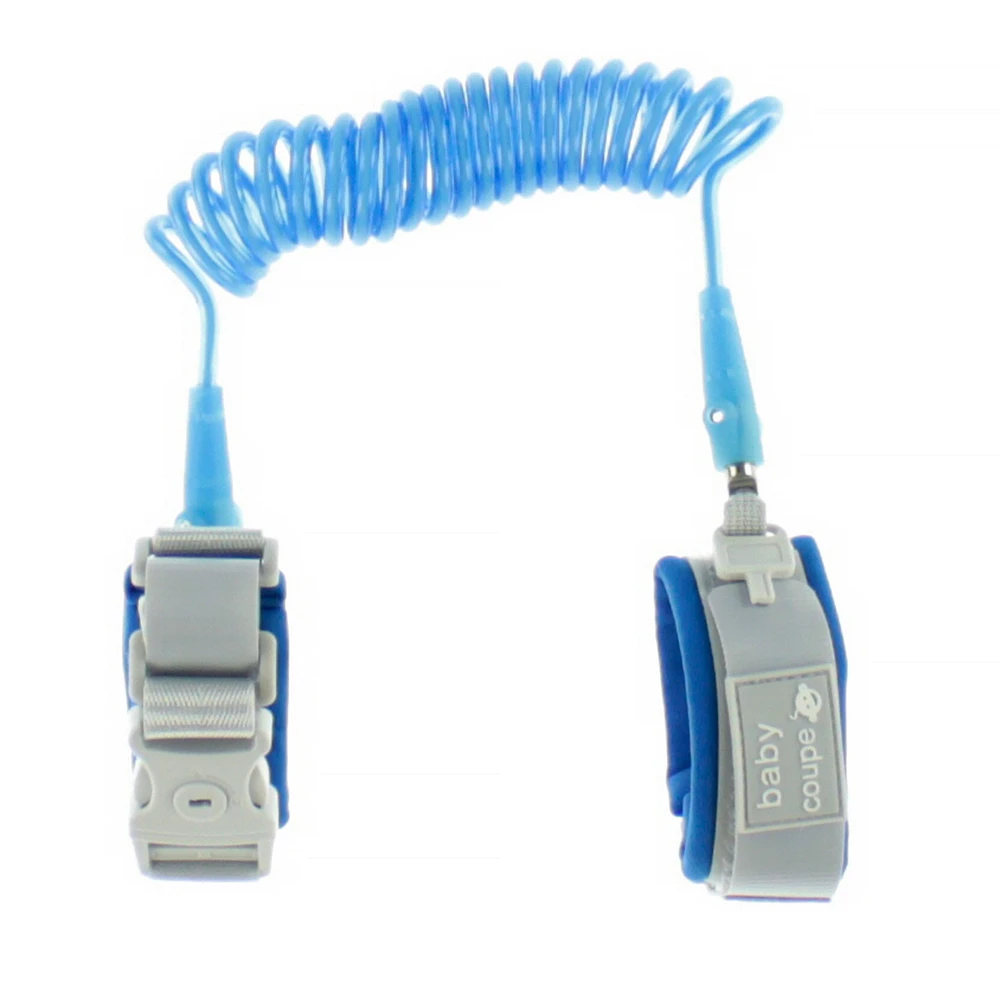 Safety Bracelet with Key - Blue