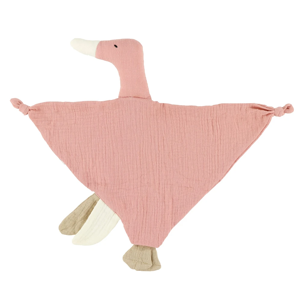 Muslin Blanket - Pink Goose