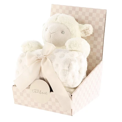 Couverture Et Peluche Mouton