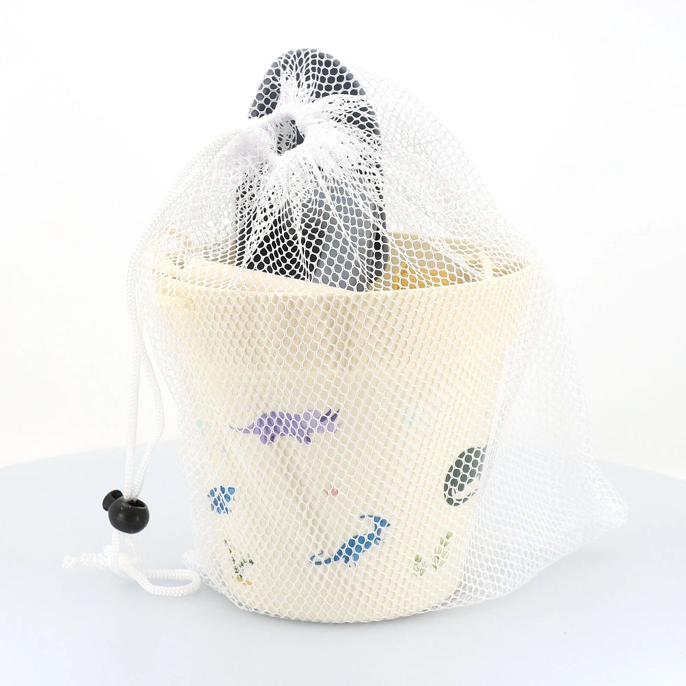 Ensemble Seau et Jouets de Plage en Silicone - Dinosaures