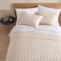 Double / Queen Quilt Set - Cream