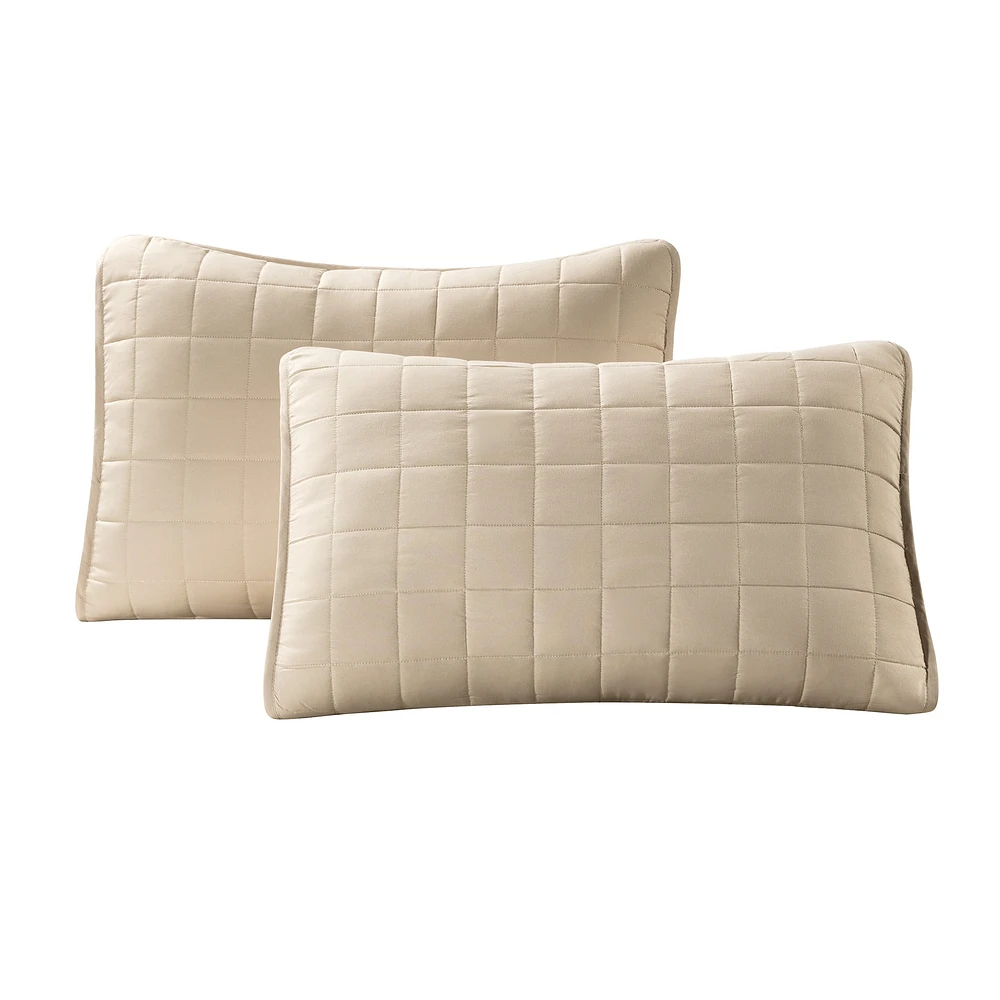 Twin Quilt Set - Cream