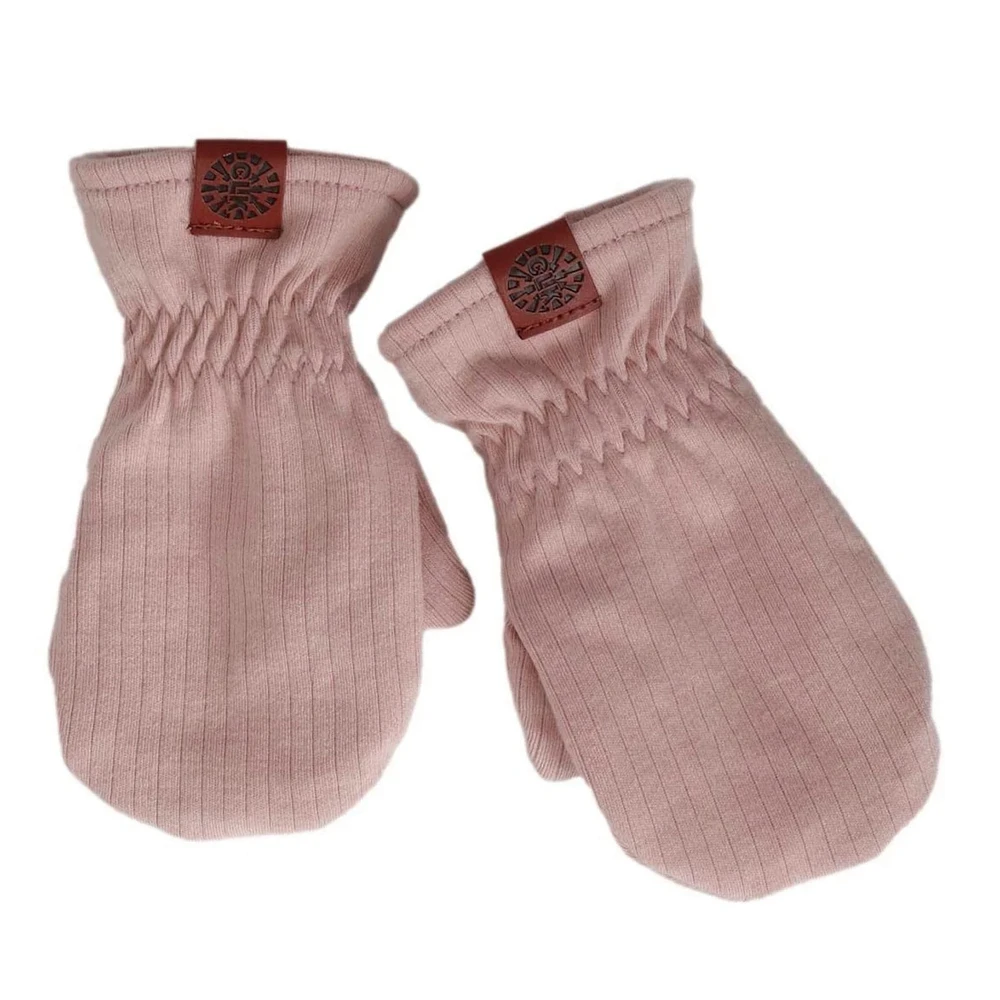 Cotton Rib Mitts 9-24m
