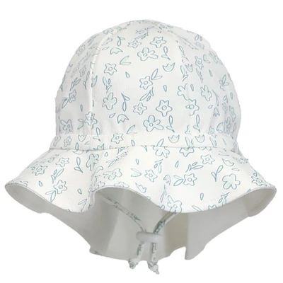 Chapeau Fleurs UV Côtelé 9mois-3ans