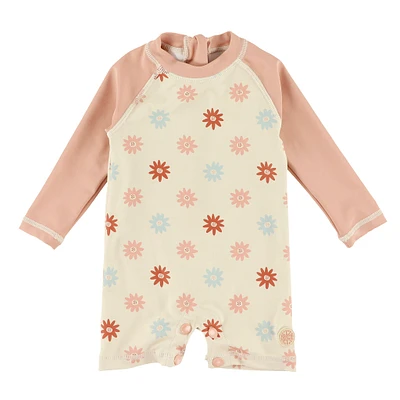 Maillot UV Fleurs 3-24mois