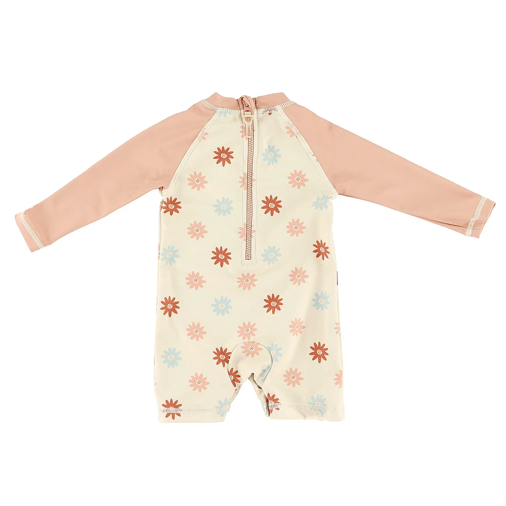 Maillot UV Fleurs 3-24mois