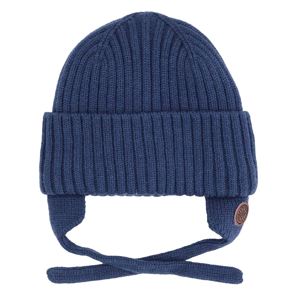 Ribbed Knit Beanie 0-18m